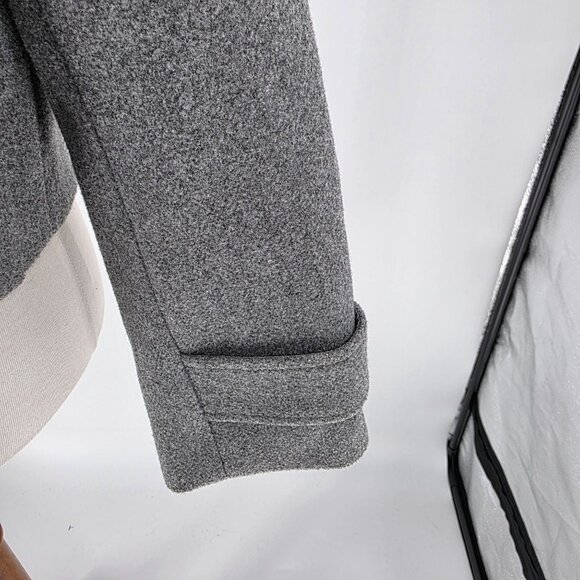 Elena Wang Gray Jacket, S, Women's Classic Style - Picture 8 of 14